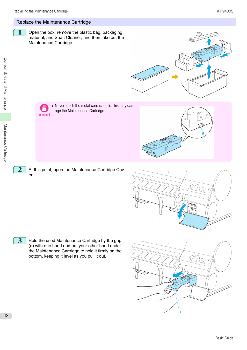 Canon imagePROGRAF iPF9400S User Manual | Page 48 / 154