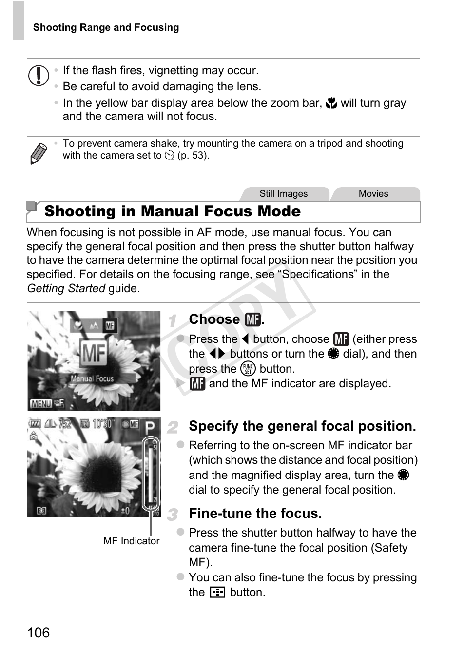 P. 106), Cop y | Canon PowerShot G1 X User Manual | Page 106 / 242