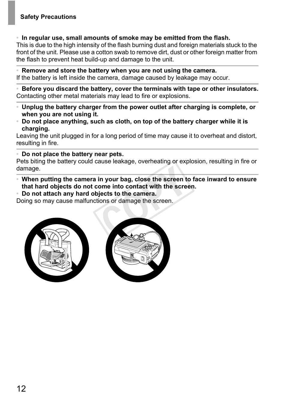 Cop y | Canon PowerShot G1 X User Manual | Page 12 / 242