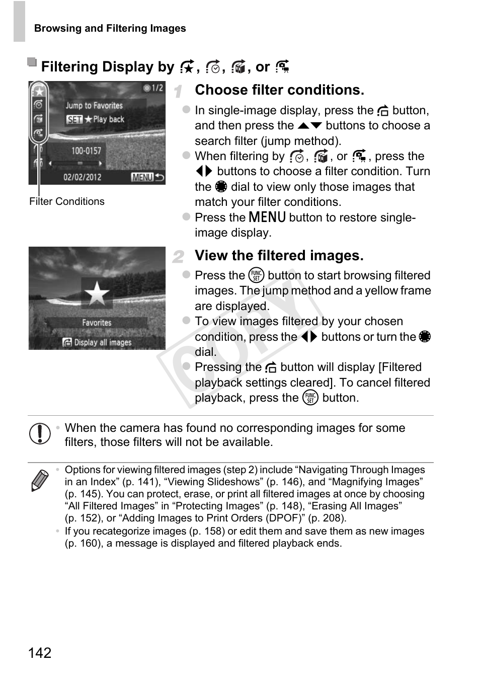 Cop y | Canon PowerShot G1 X User Manual | Page 142 / 242