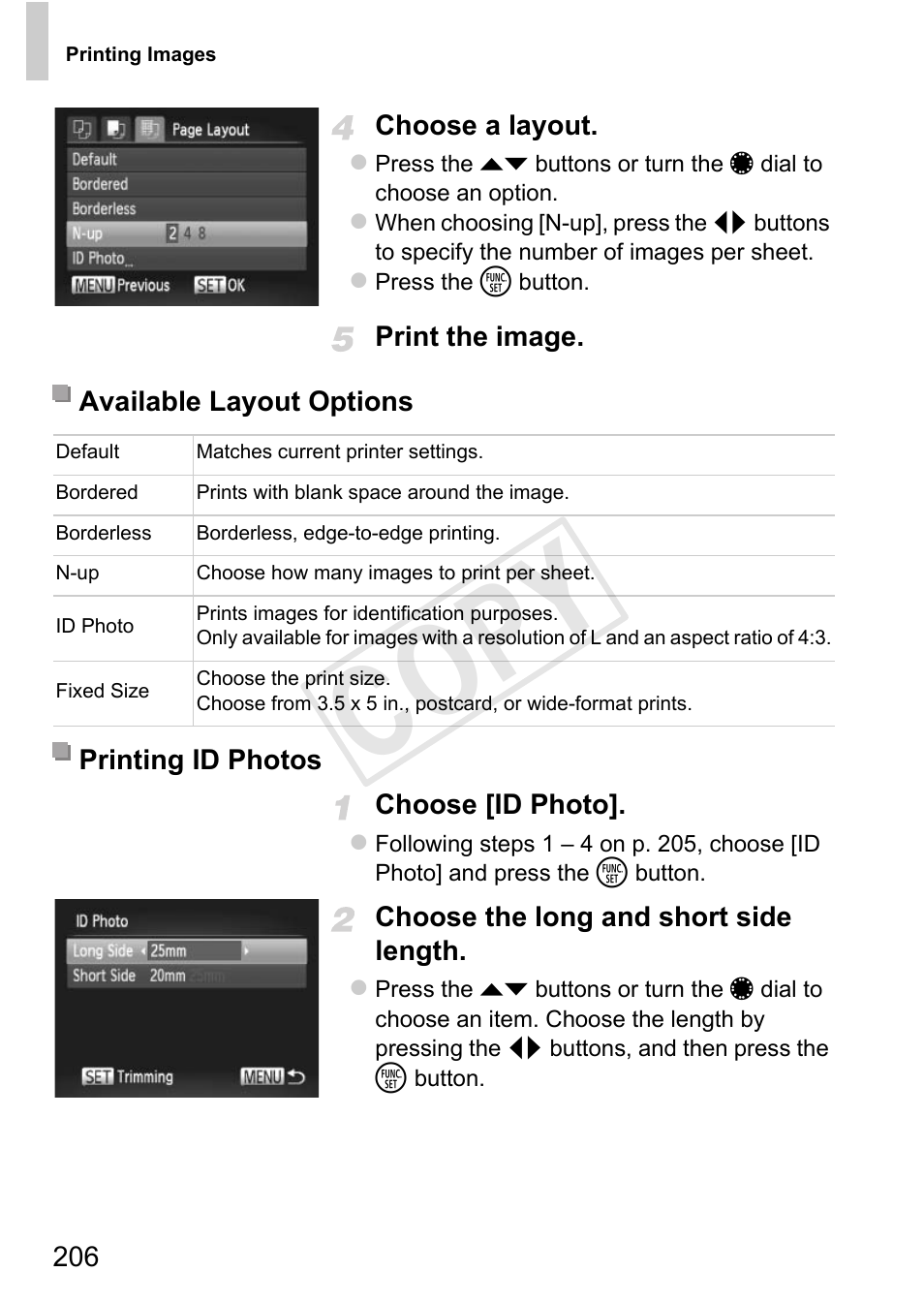 Cop y | Canon PowerShot G1 X User Manual | Page 206 / 242