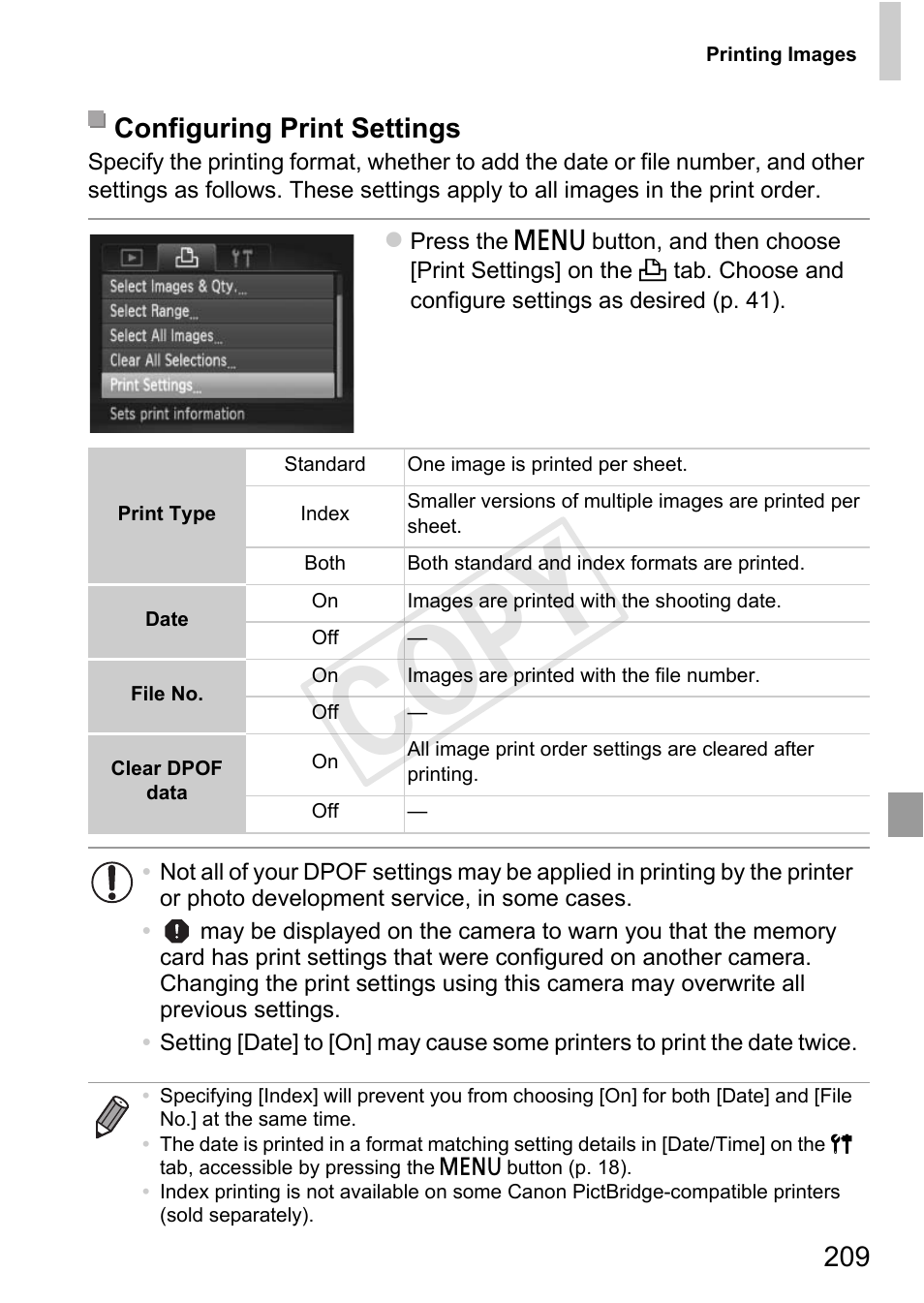 Cop y | Canon PowerShot G1 X User Manual | Page 209 / 242