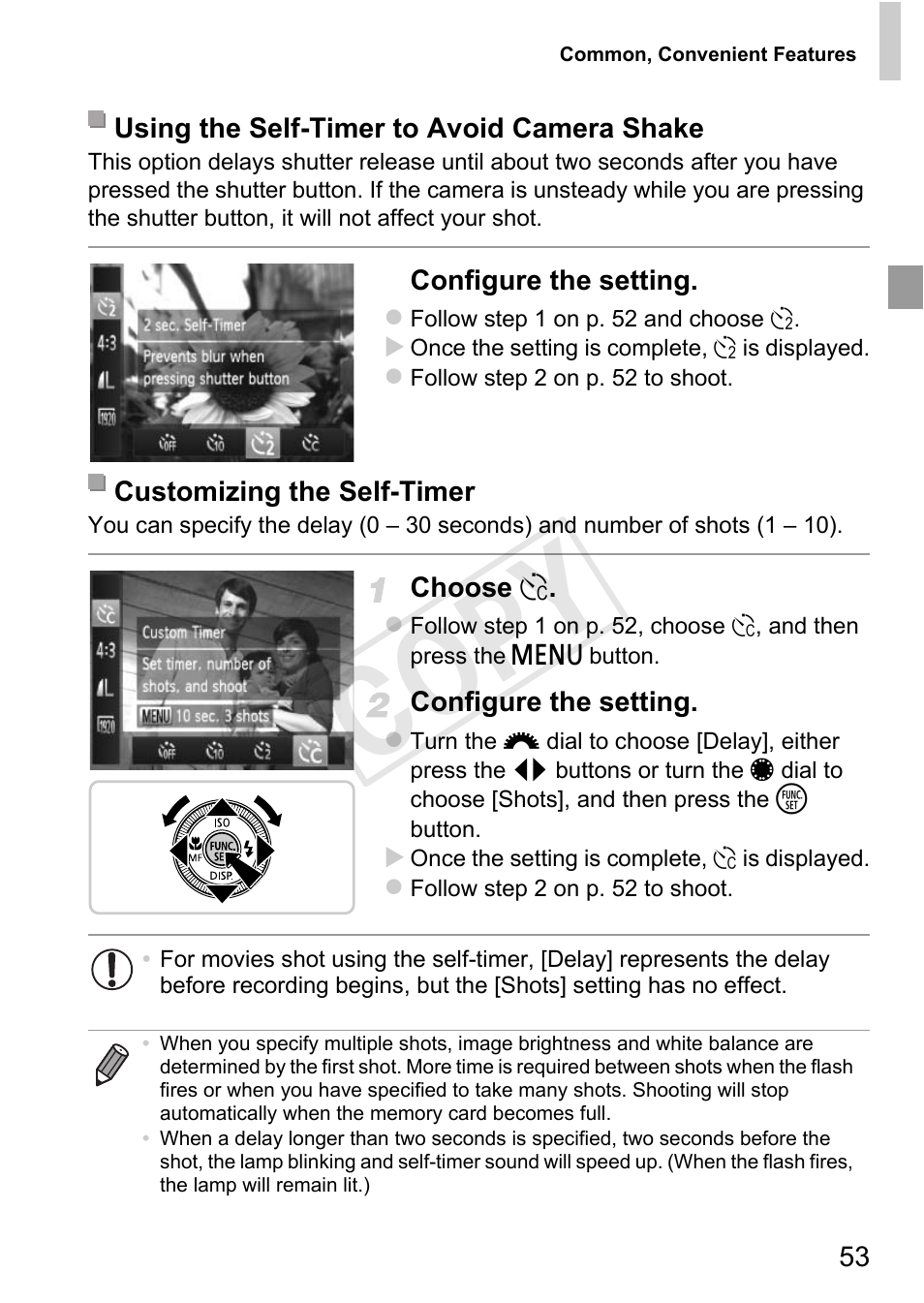 Cop y | Canon PowerShot G1 X User Manual | Page 53 / 242