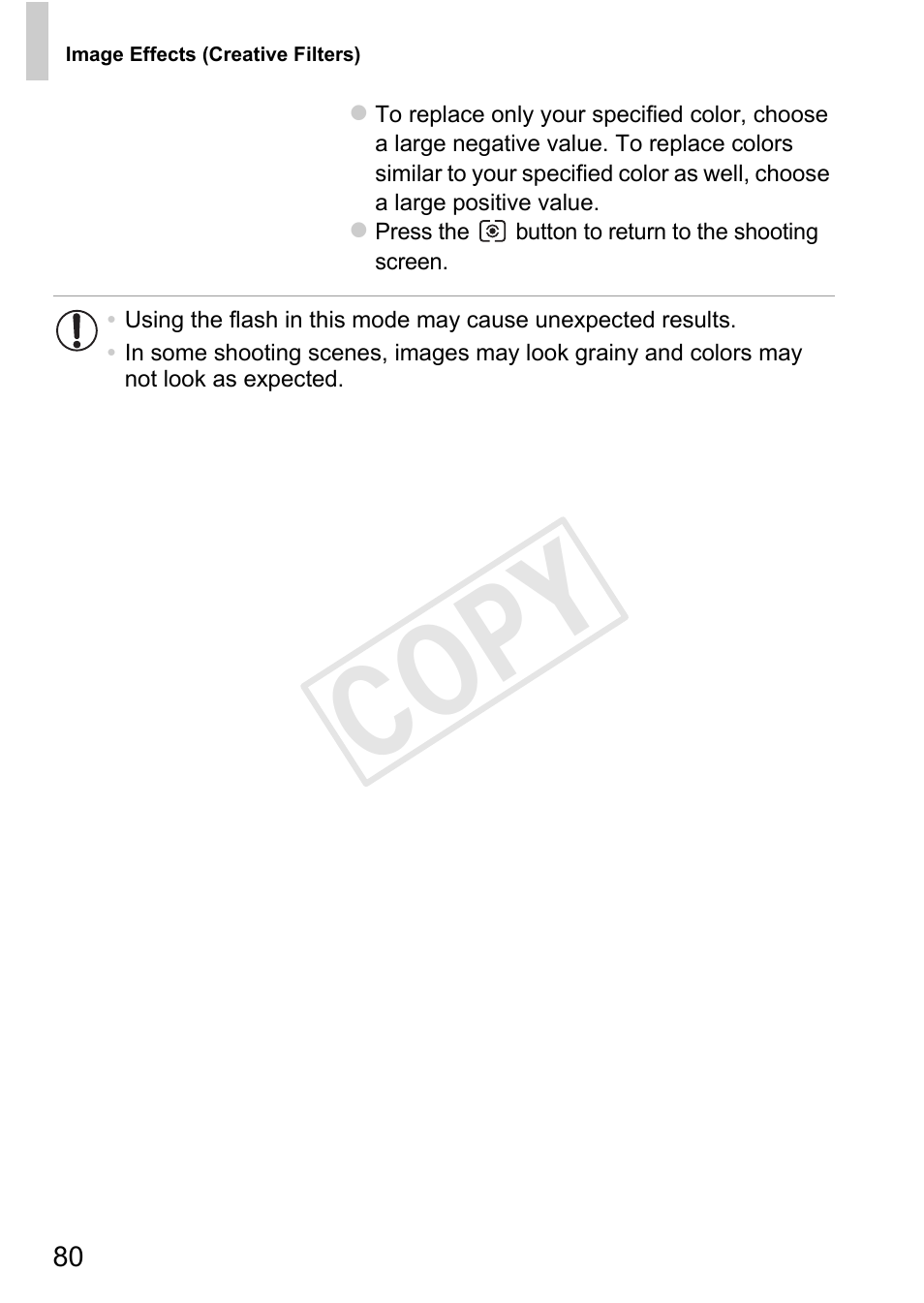 Cop y | Canon PowerShot G1 X User Manual | Page 80 / 242