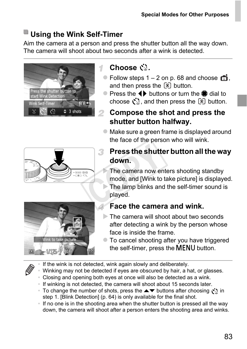 Cop y | Canon PowerShot G1 X User Manual | Page 83 / 242