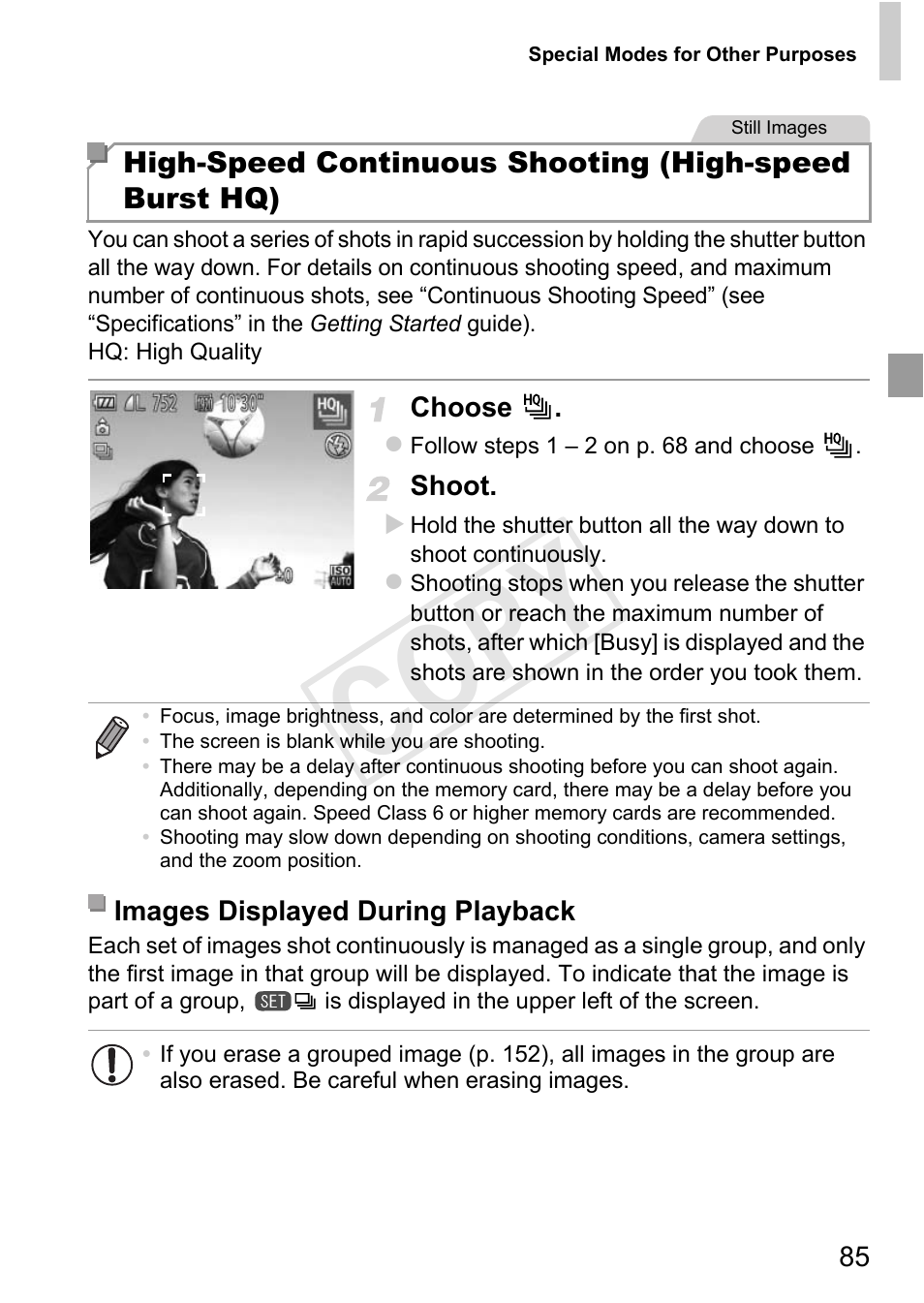 Cop y | Canon PowerShot G1 X User Manual | Page 85 / 242