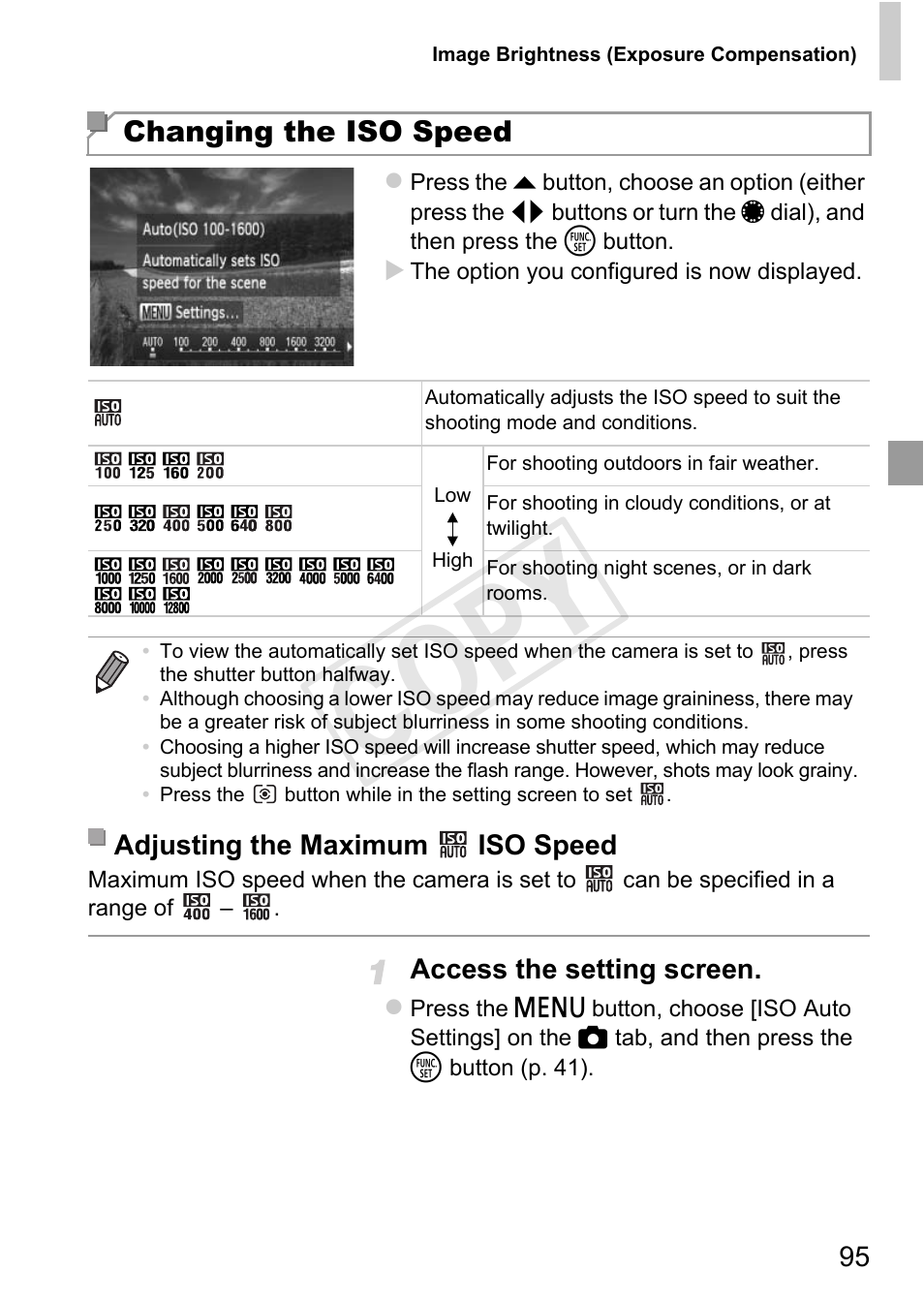 Cop y | Canon PowerShot G1 X User Manual | Page 95 / 242