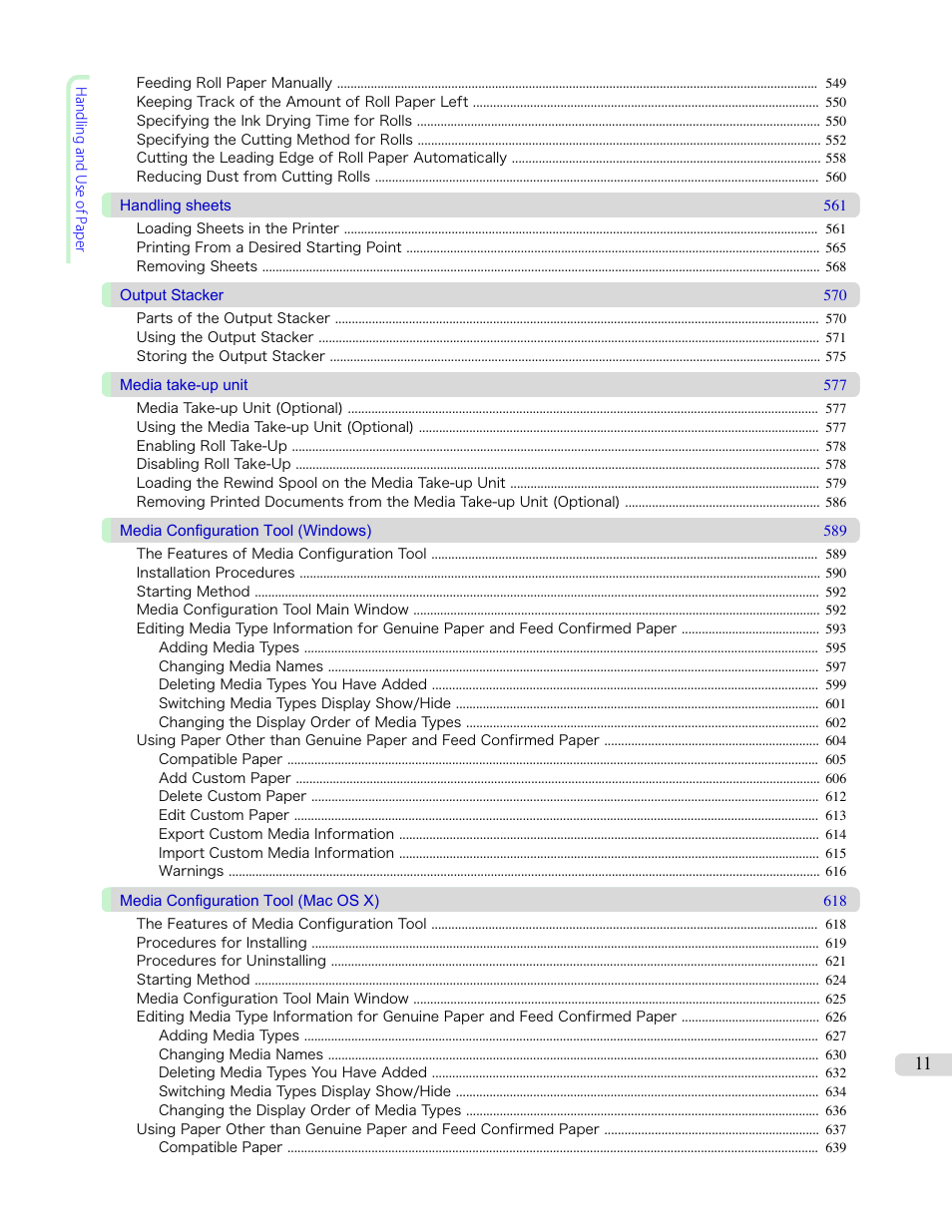 Canon imagePROGRAF iPF8400 User Manual | Page 11 / 1046