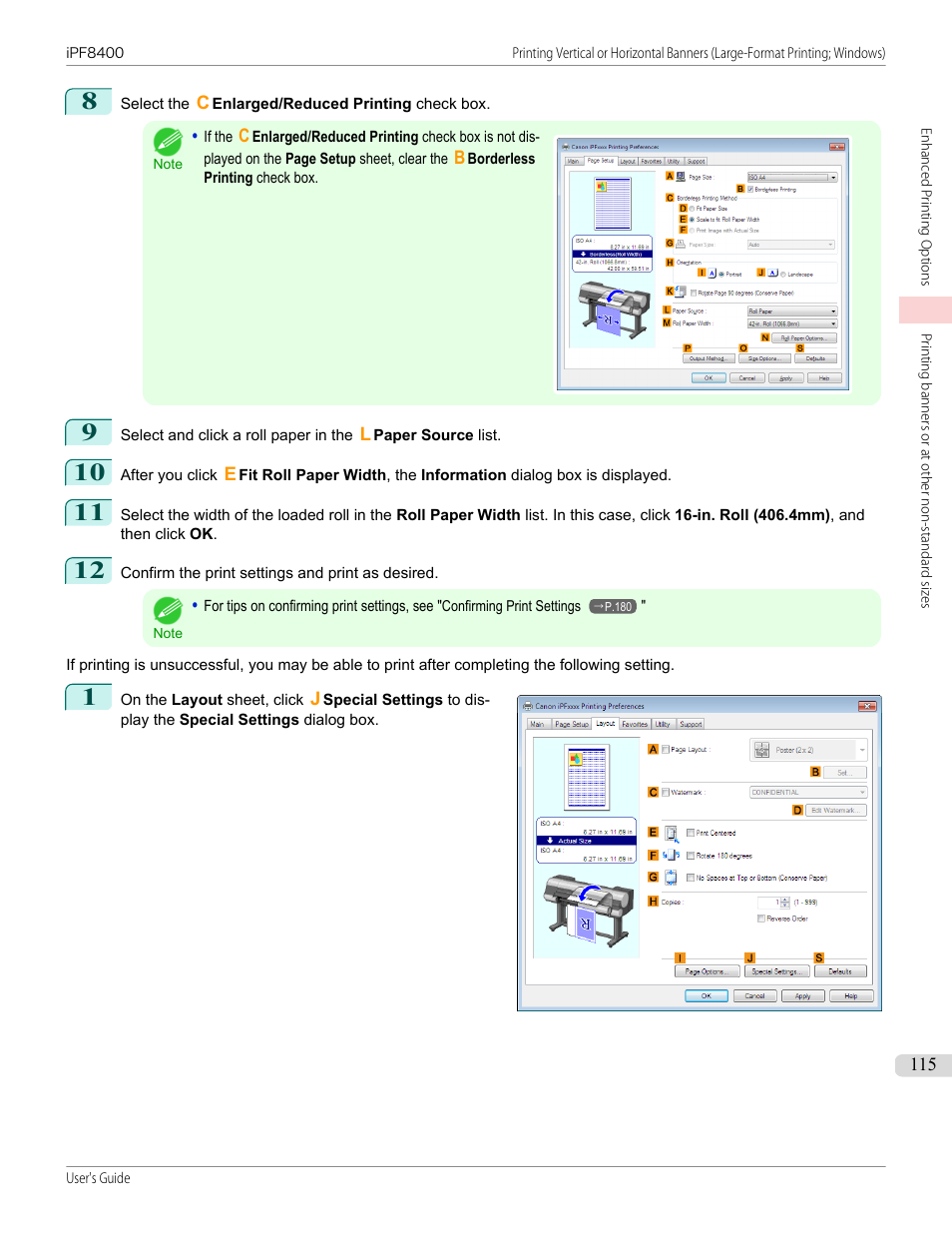 Canon imagePROGRAF iPF8400 User Manual | Page 115 / 1046