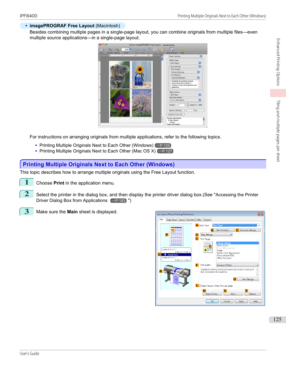 Canon imagePROGRAF iPF8400 User Manual | Page 125 / 1046
