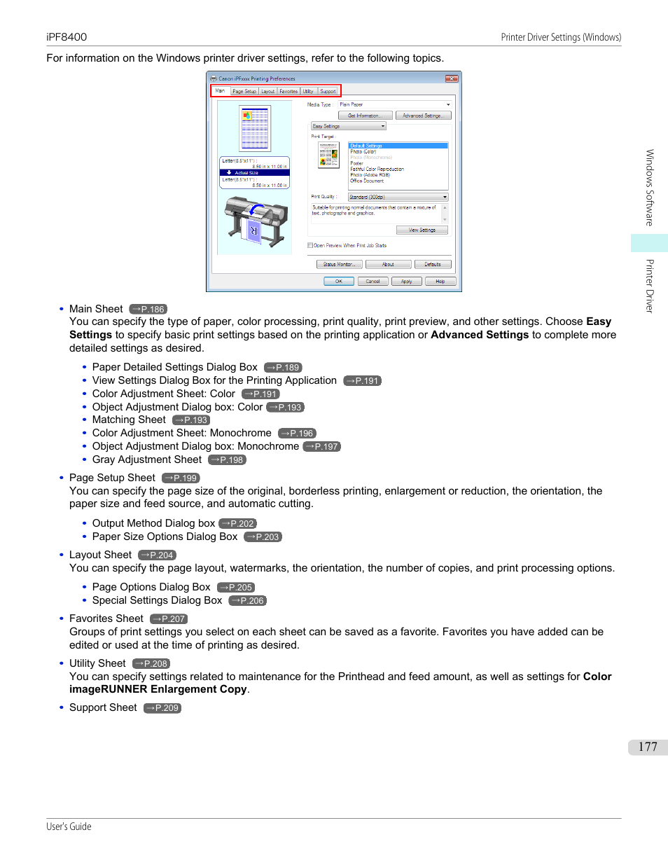 Canon imagePROGRAF iPF8400 User Manual | Page 177 / 1046