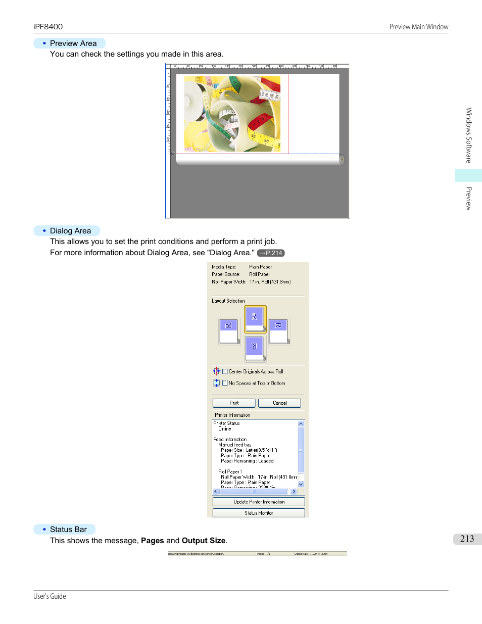 Canon imagePROGRAF iPF8400 User Manual | Page 213 / 1046