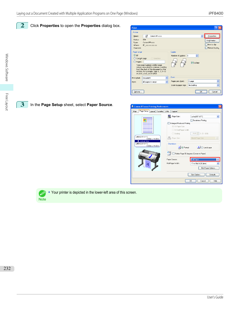 Canon imagePROGRAF iPF8400 User Manual | Page 232 / 1046