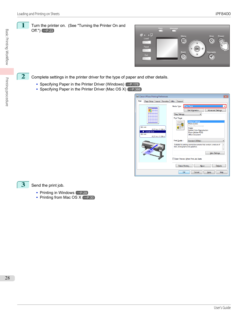 Canon imagePROGRAF iPF8400 User Manual | Page 28 / 1046