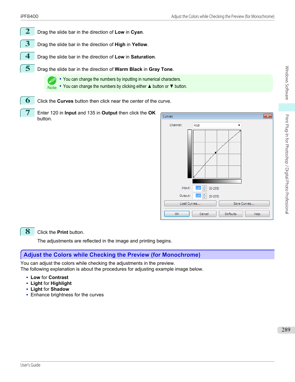 P.289 | Canon imagePROGRAF iPF8400 User Manual | Page 289 / 1046