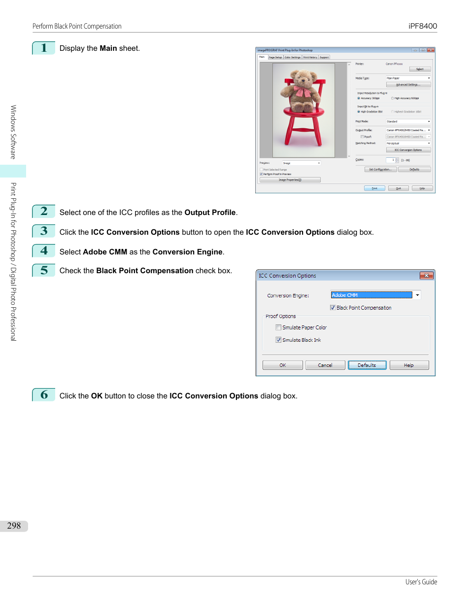 Canon imagePROGRAF iPF8400 User Manual | Page 298 / 1046