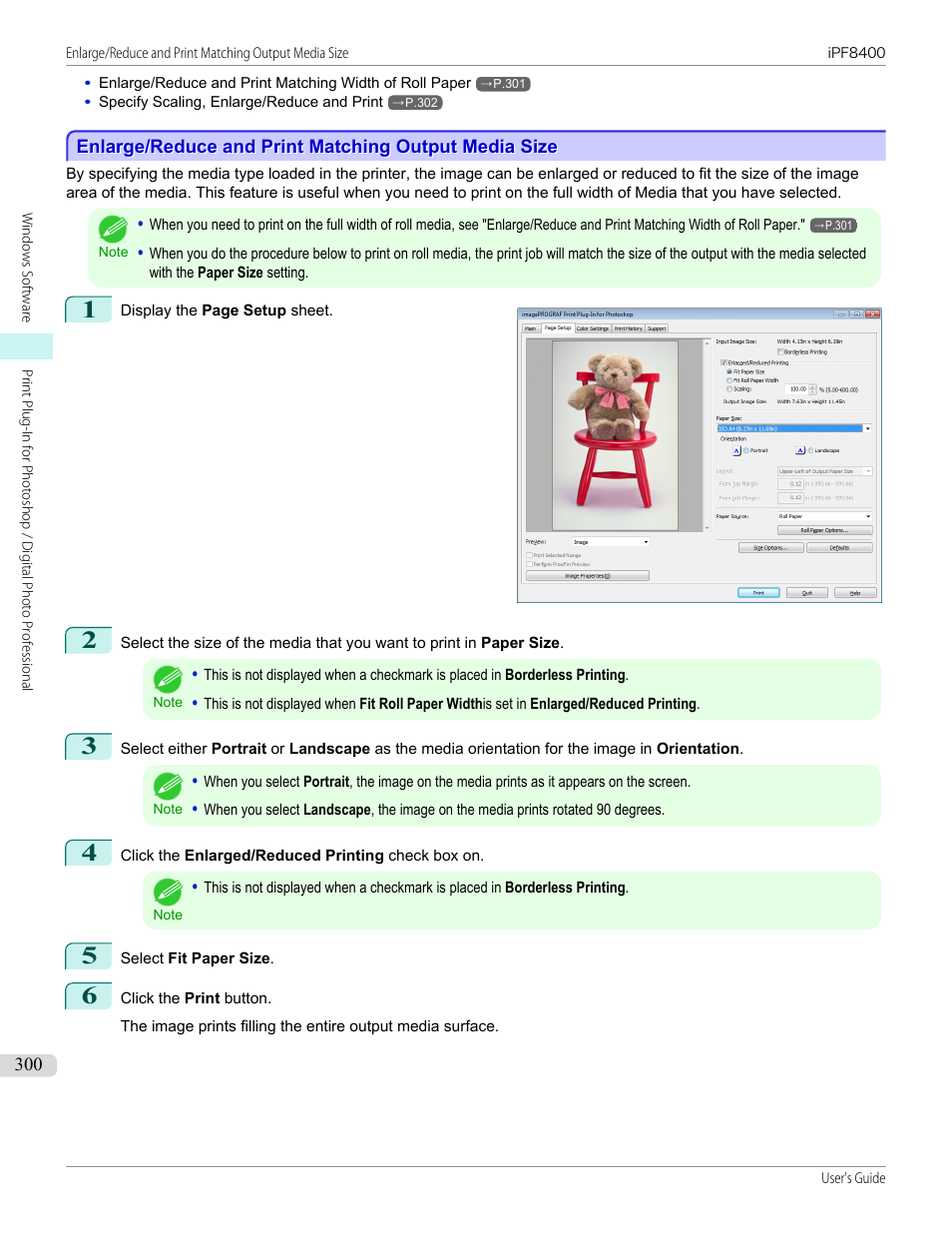 Canon imagePROGRAF iPF8400 User Manual | Page 300 / 1046