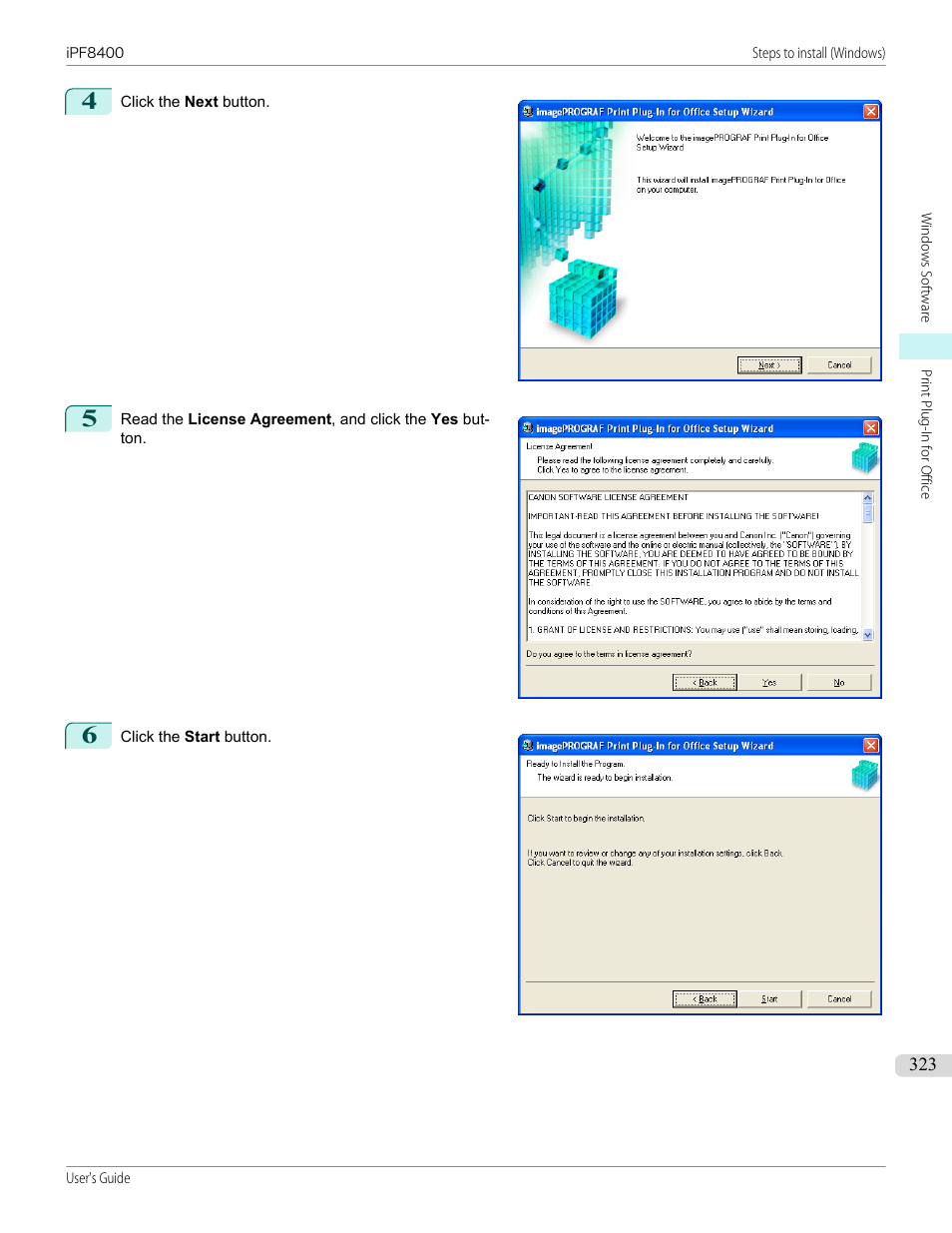 Canon imagePROGRAF iPF8400 User Manual | Page 323 / 1046
