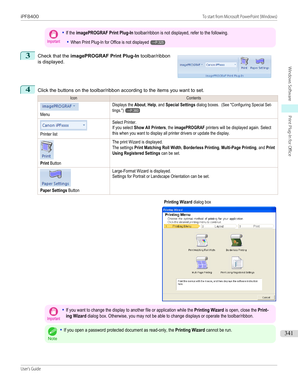 Canon imagePROGRAF iPF8400 User Manual | Page 341 / 1046