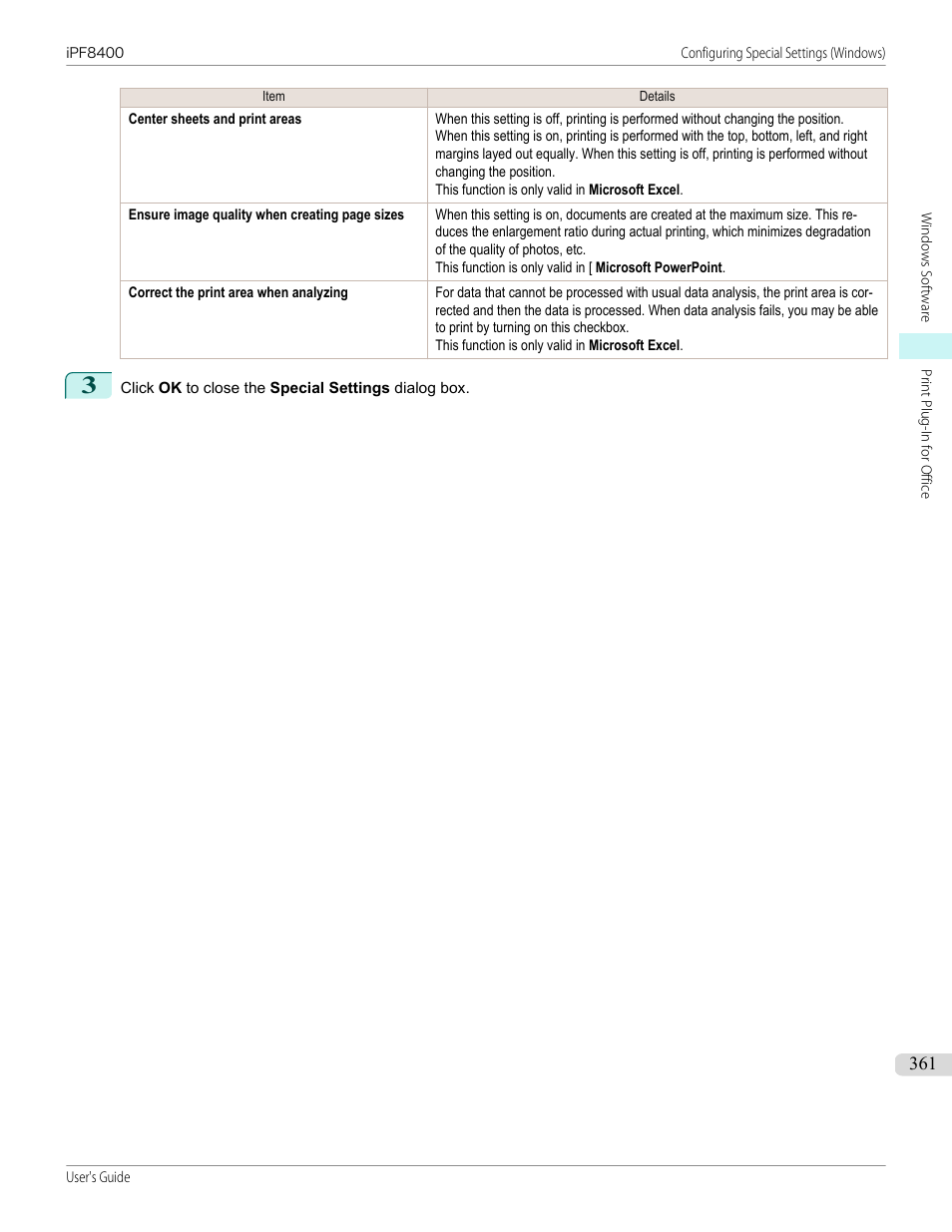Canon imagePROGRAF iPF8400 User Manual | Page 361 / 1046