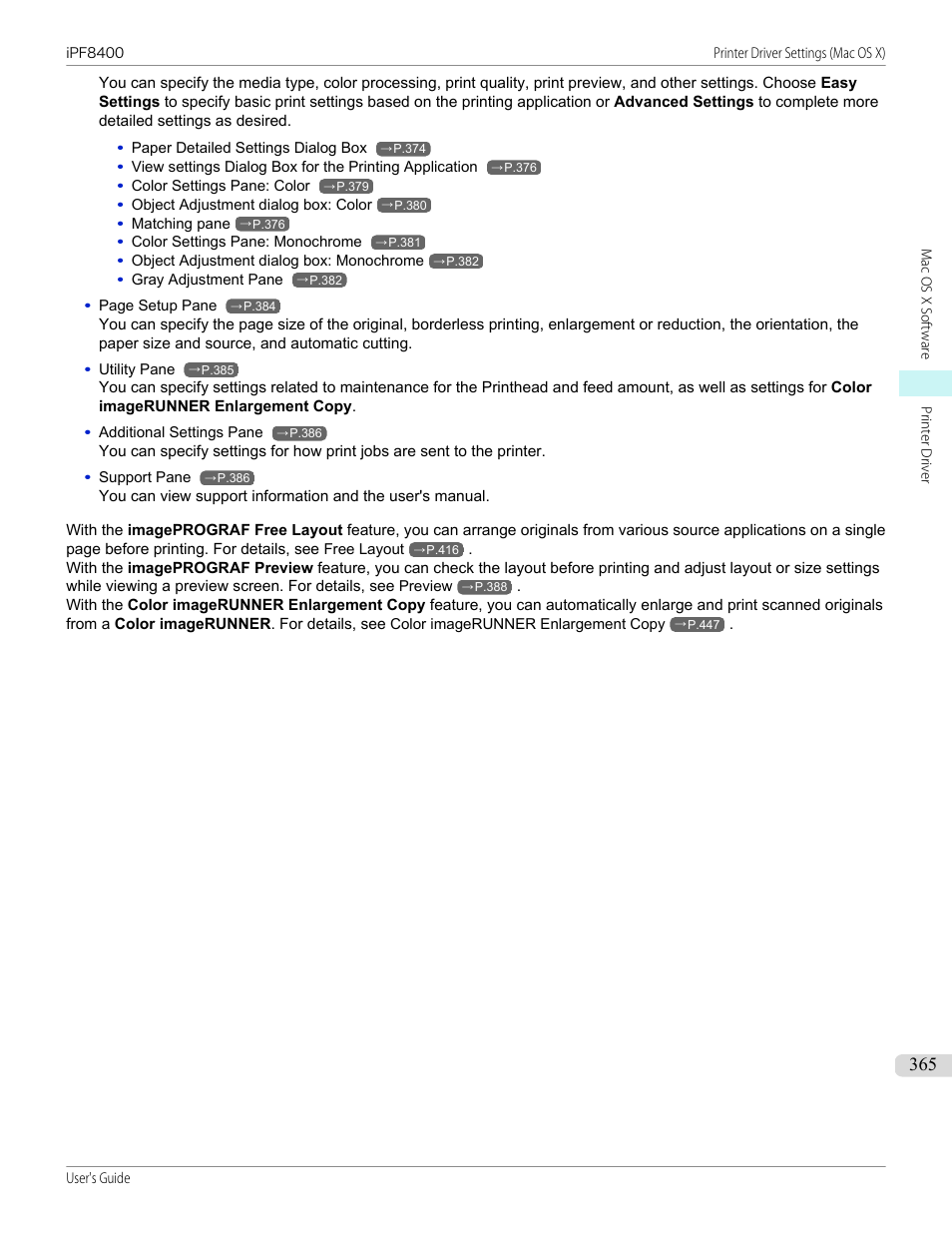 Canon imagePROGRAF iPF8400 User Manual | Page 365 / 1046