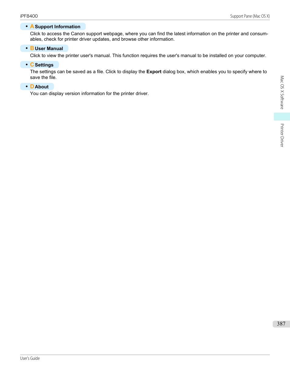 Canon imagePROGRAF iPF8400 User Manual | Page 387 / 1046