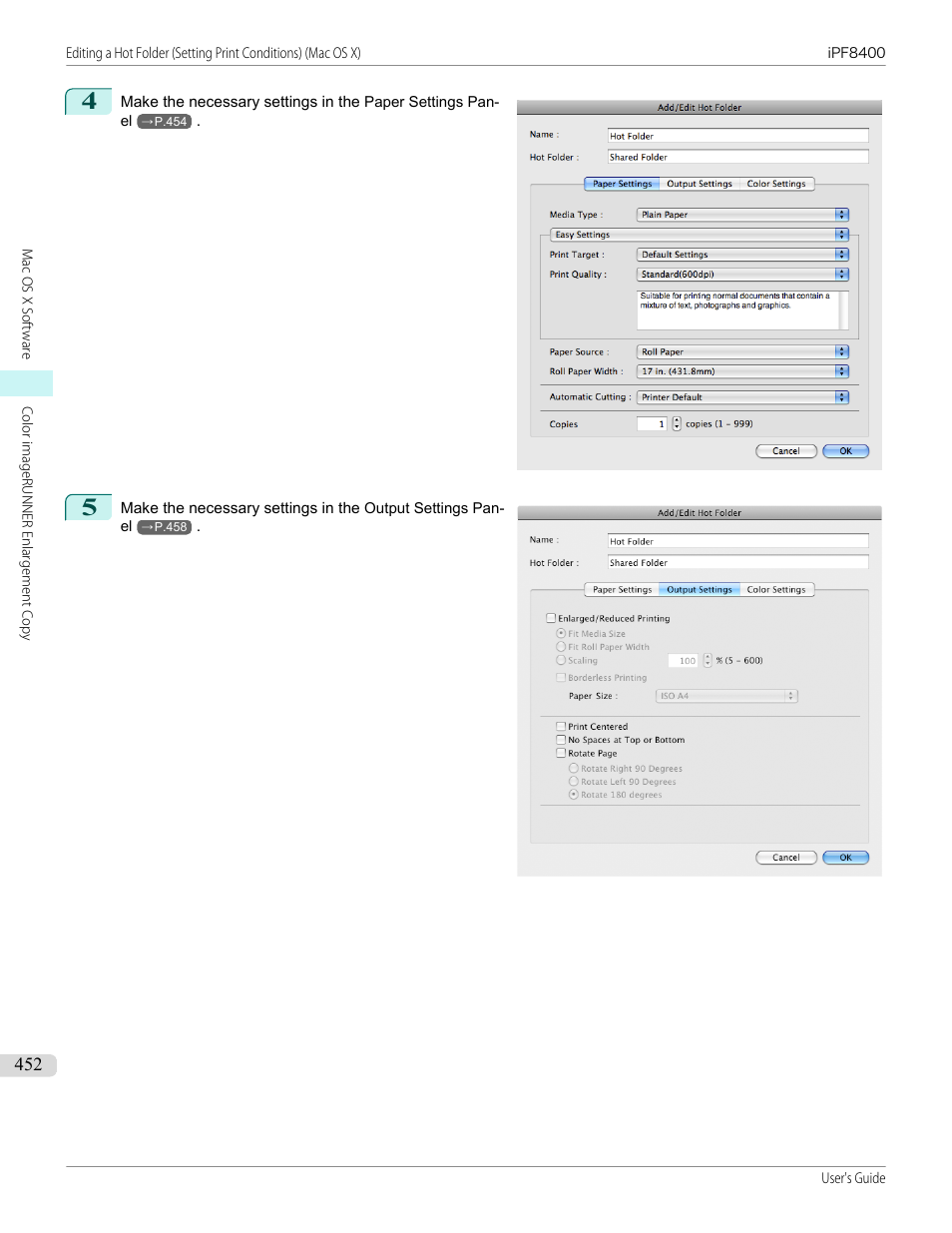 Canon imagePROGRAF iPF8400 User Manual | Page 452 / 1046