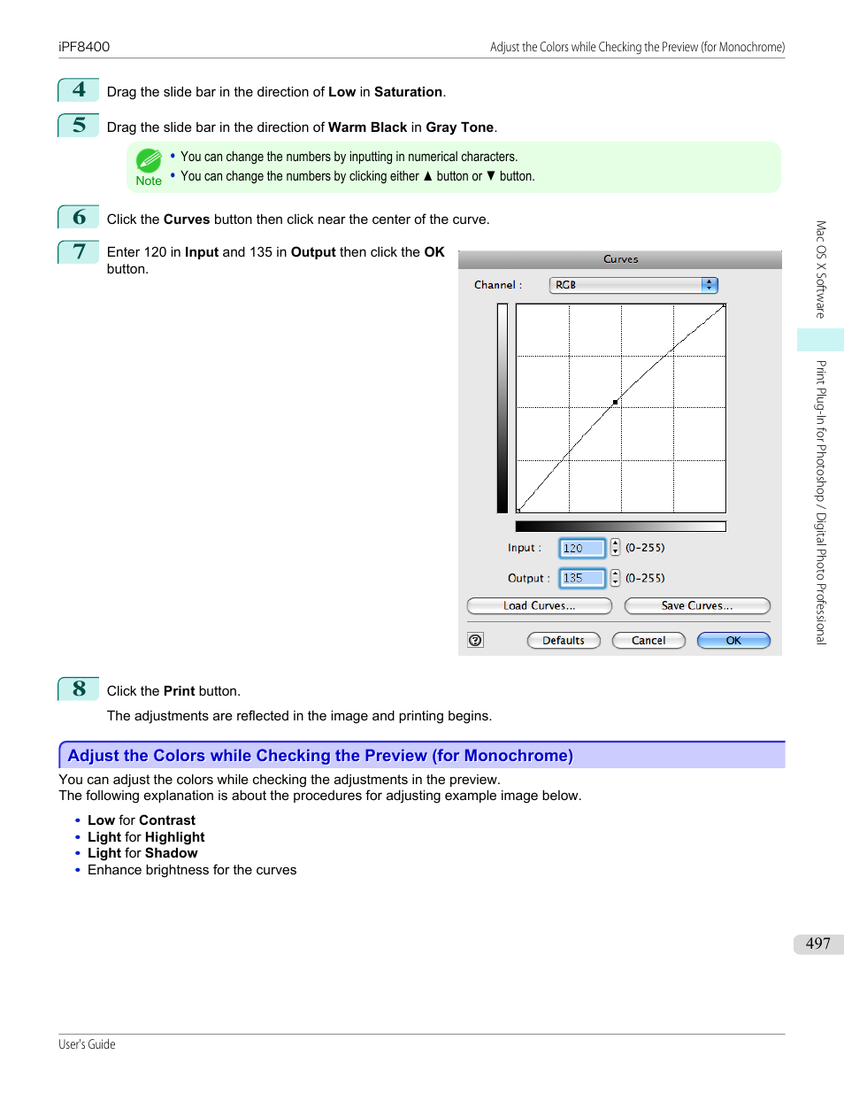 P.497 | Canon imagePROGRAF iPF8400 User Manual | Page 497 / 1046