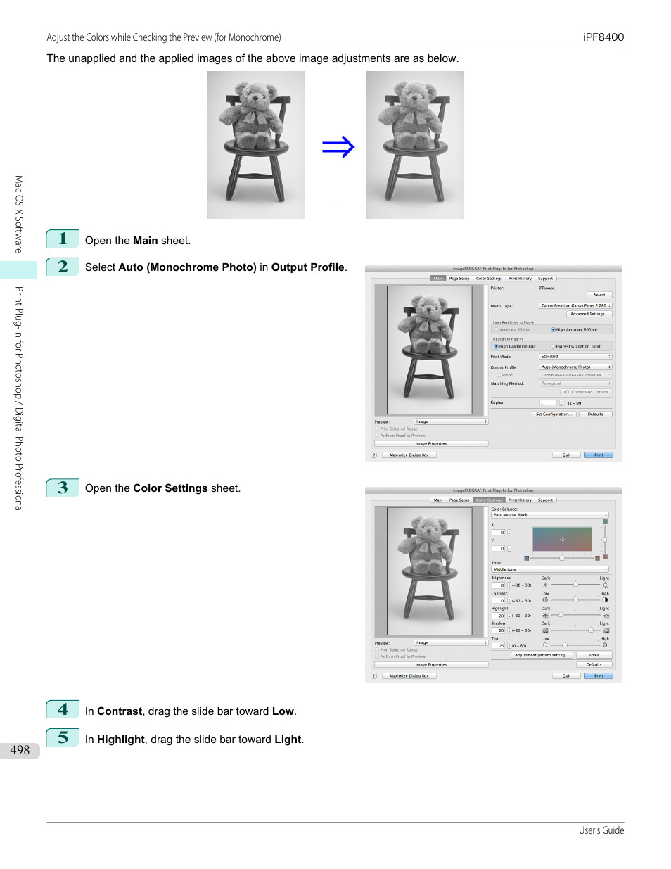 Canon imagePROGRAF iPF8400 User Manual | Page 498 / 1046