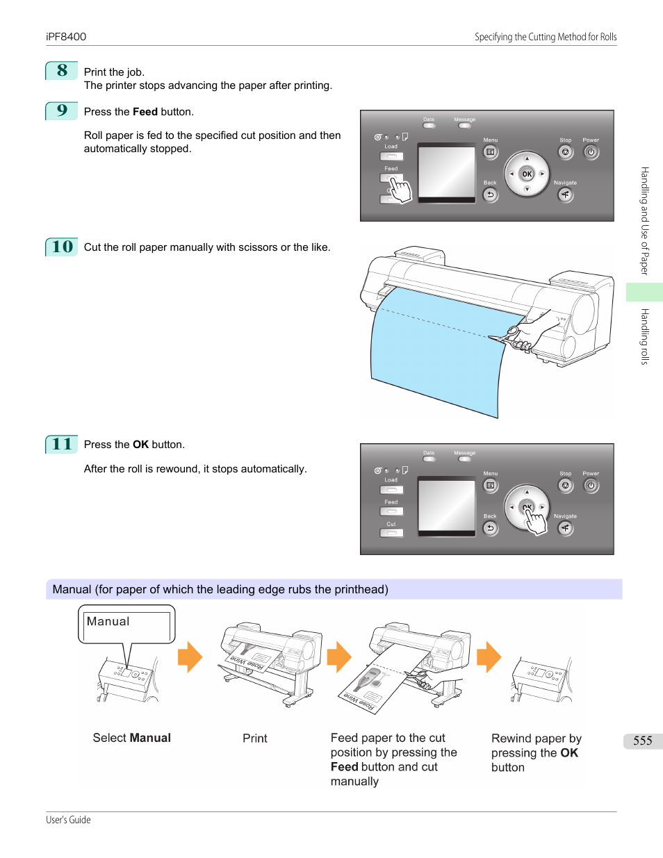 Canon imagePROGRAF iPF8400 User Manual | Page 555 / 1046