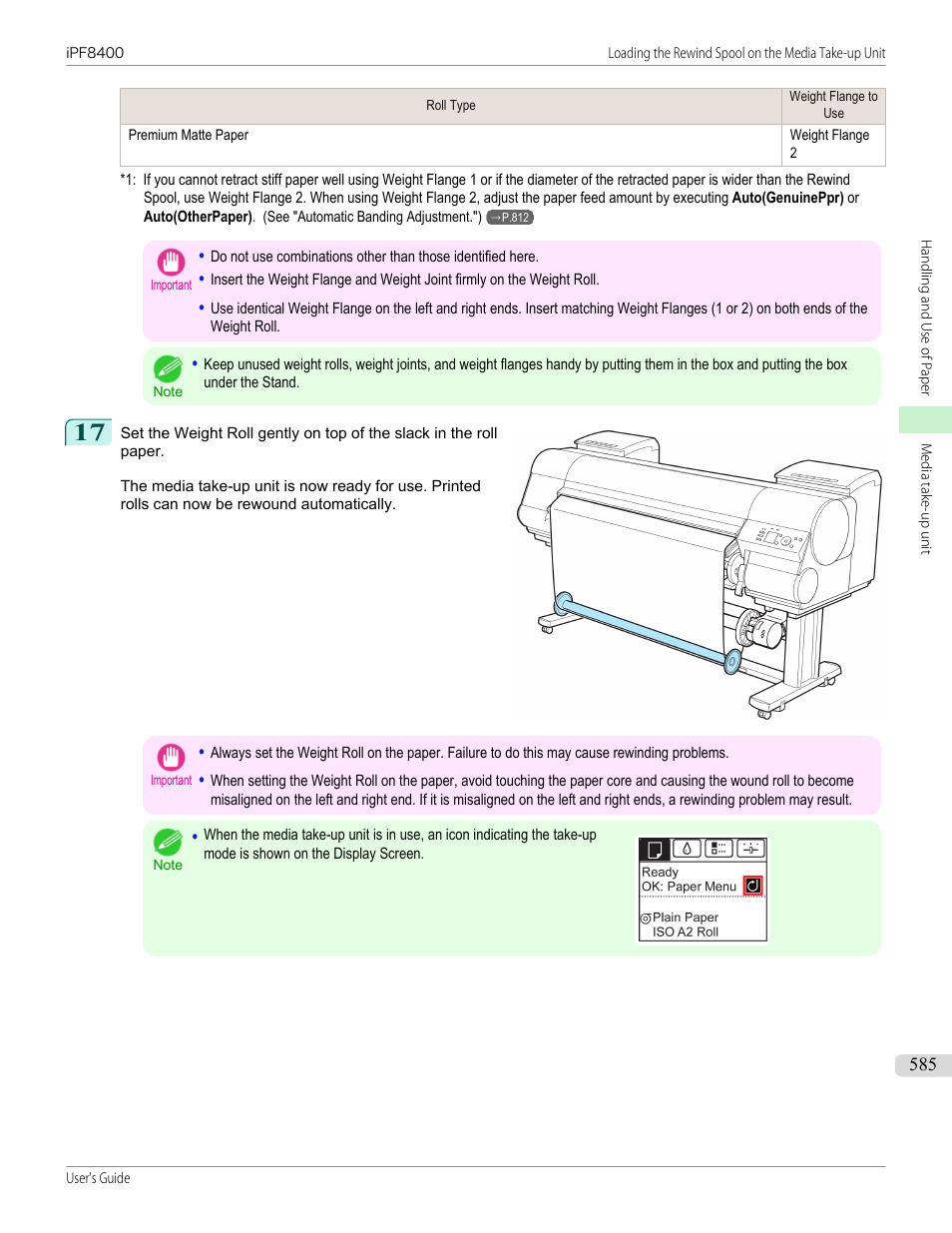 Canon imagePROGRAF iPF8400 User Manual | Page 585 / 1046