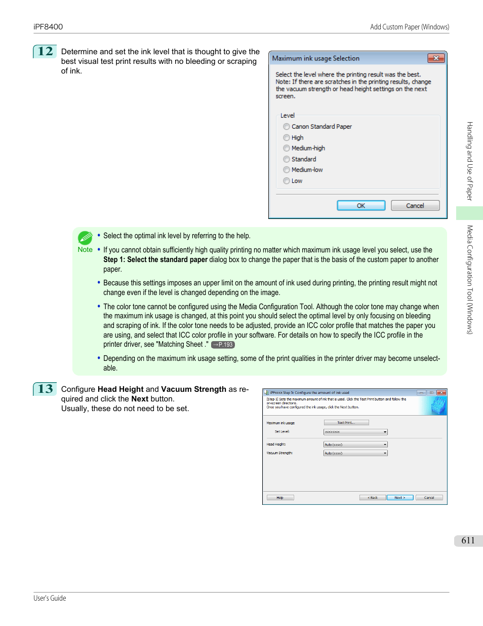 Canon imagePROGRAF iPF8400 User Manual | Page 611 / 1046