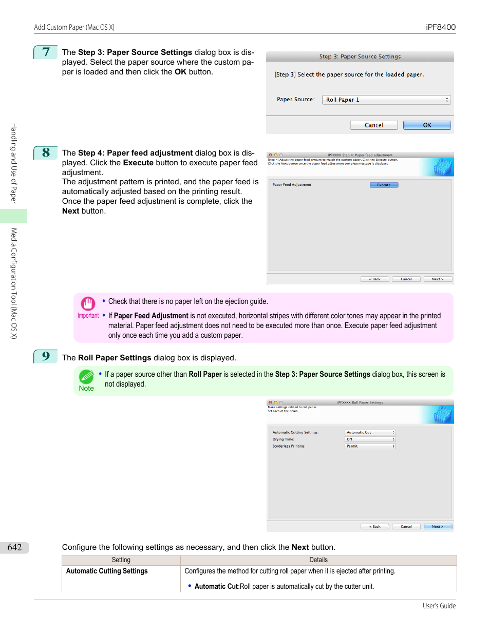 Canon imagePROGRAF iPF8400 User Manual | Page 642 / 1046