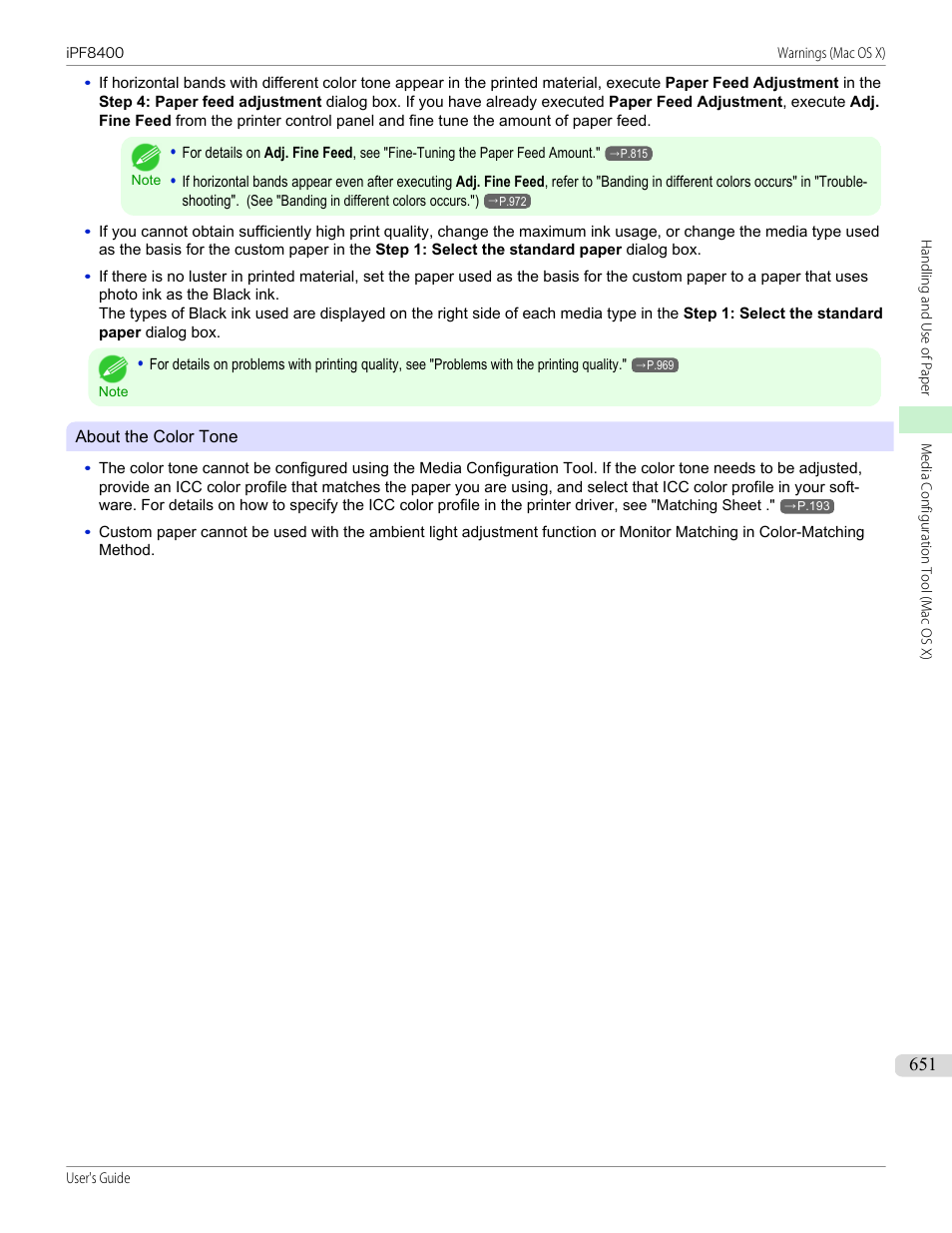 Canon imagePROGRAF iPF8400 User Manual | Page 651 / 1046