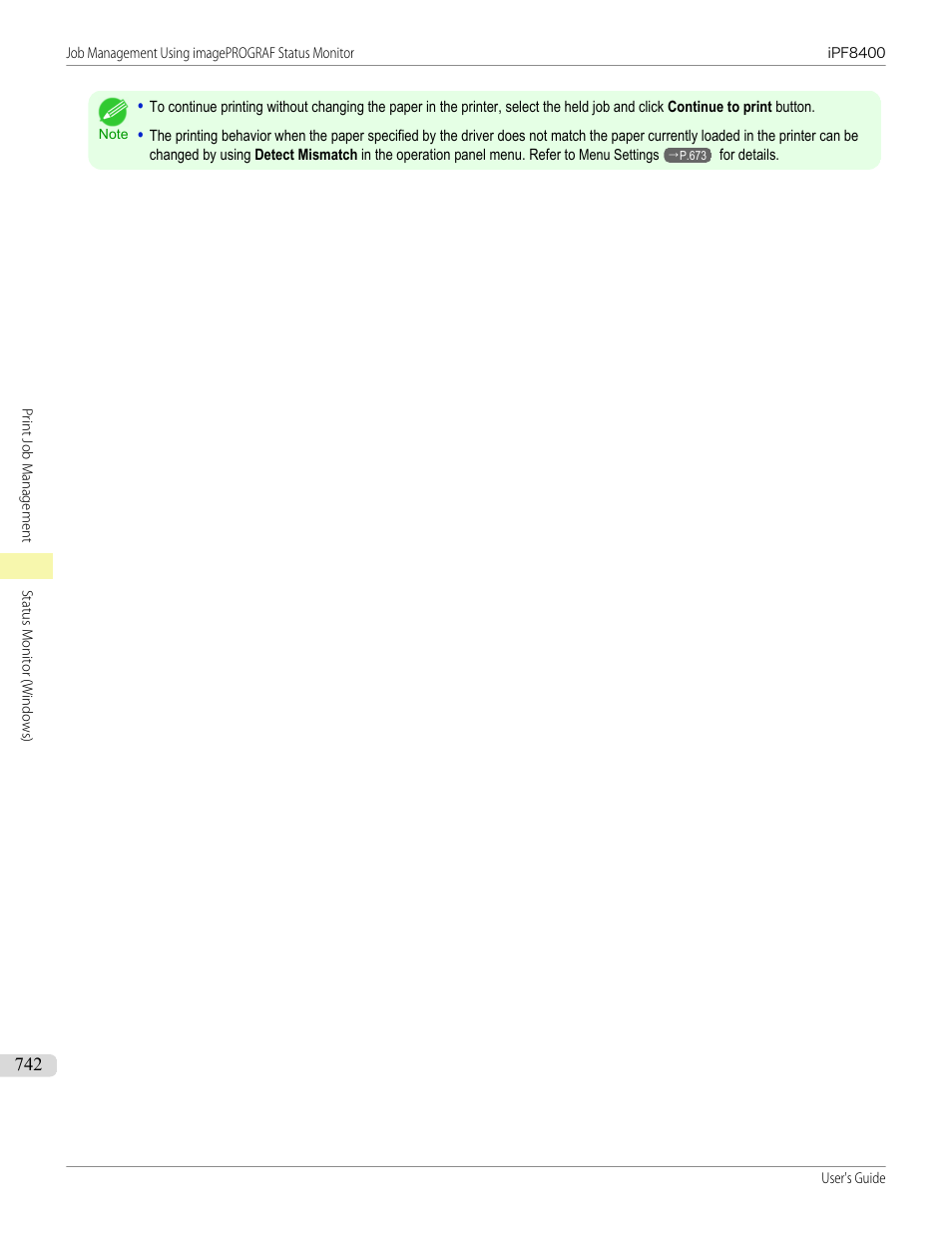 Canon imagePROGRAF iPF8400 User Manual | Page 742 / 1046