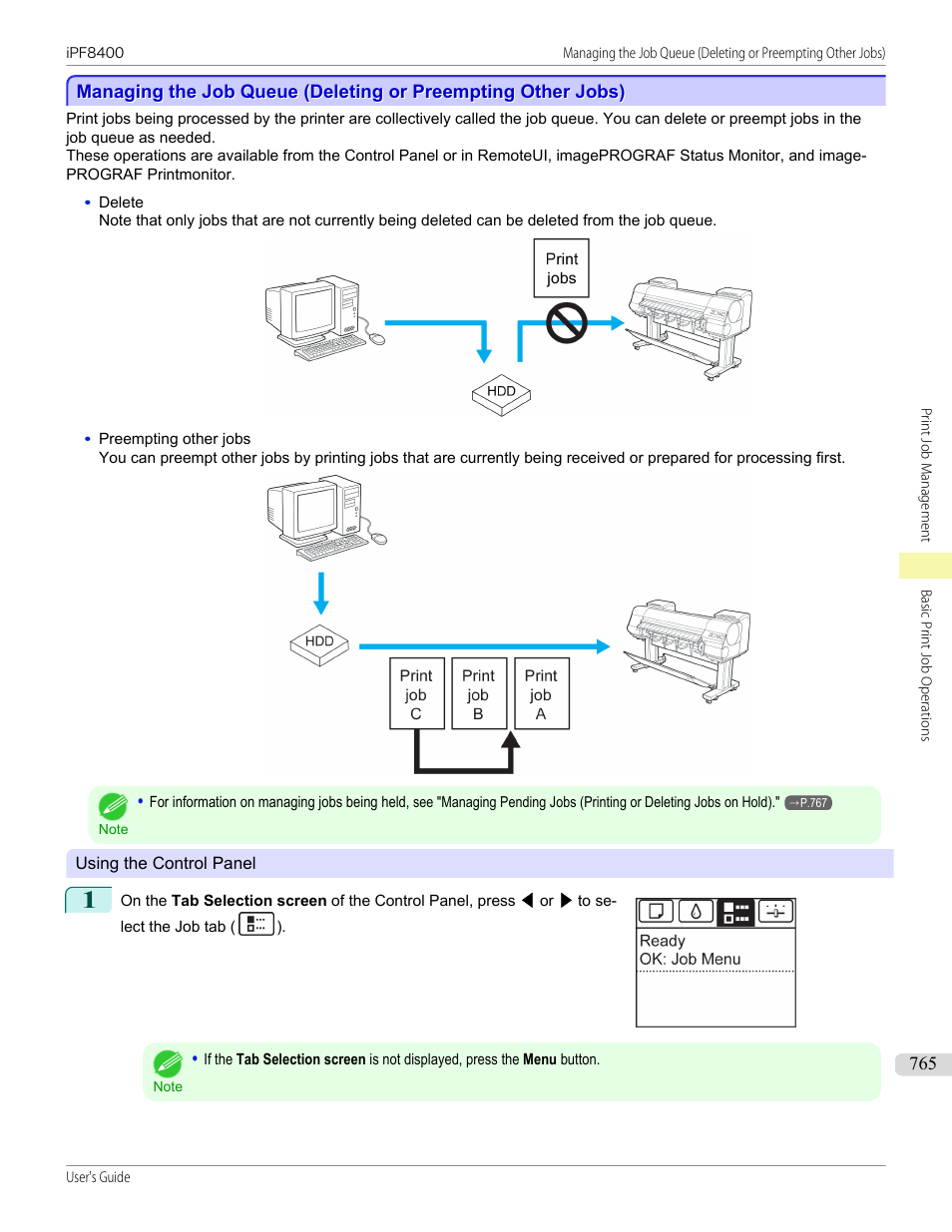 P.765 | Canon imagePROGRAF iPF8400 User Manual | Page 765 / 1046