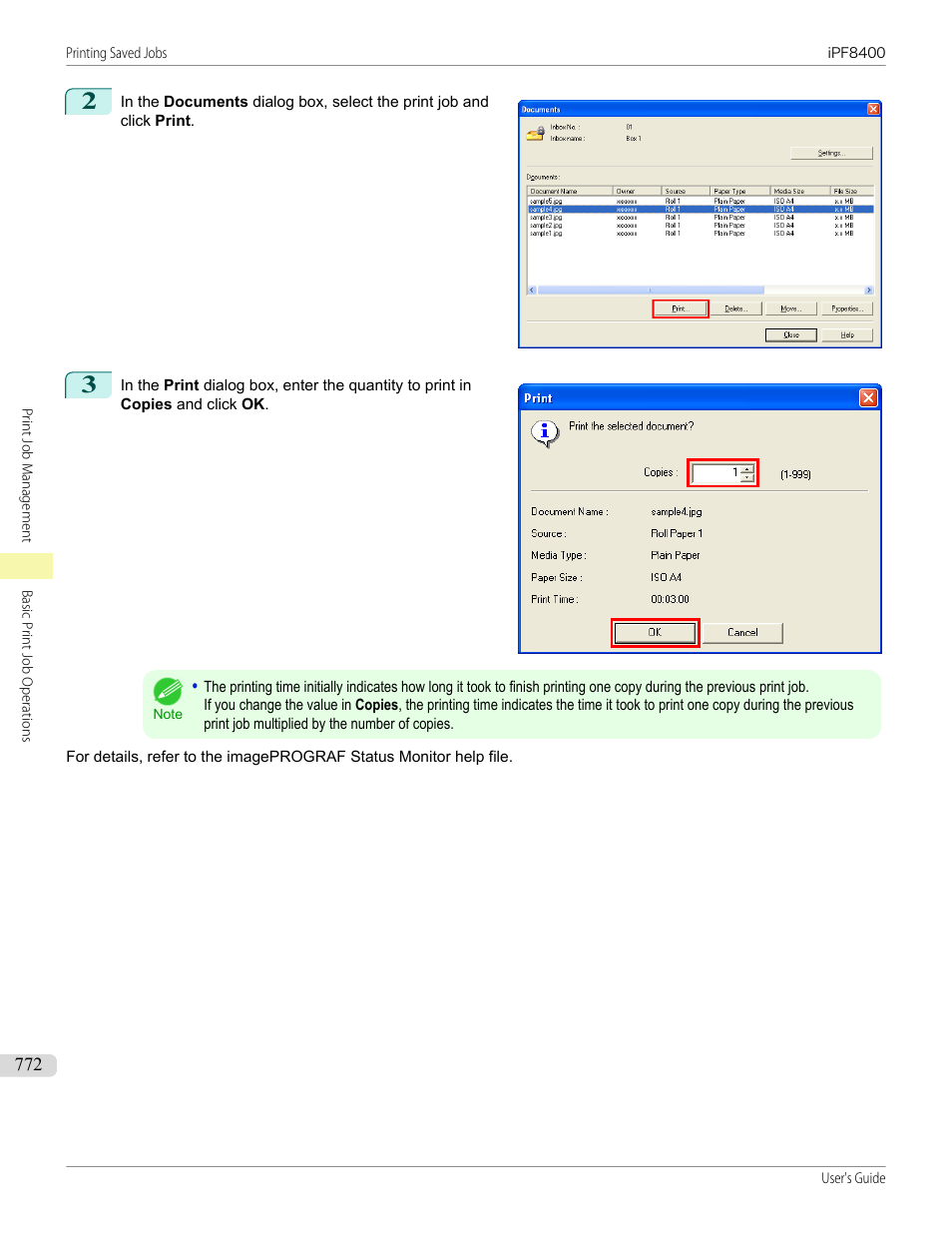 Canon imagePROGRAF iPF8400 User Manual | Page 772 / 1046