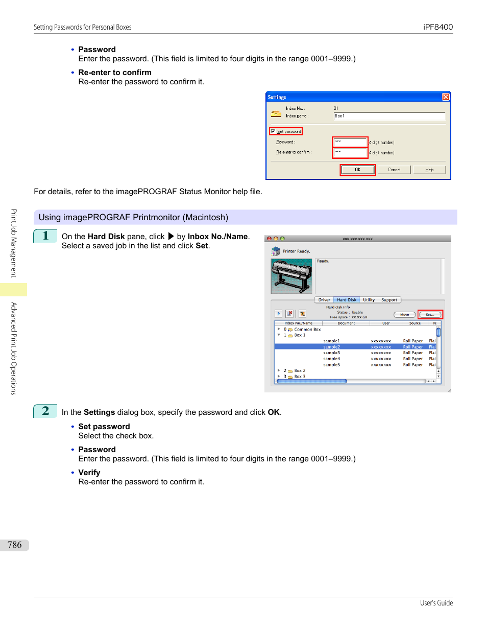 Canon imagePROGRAF iPF8400 User Manual | Page 786 / 1046