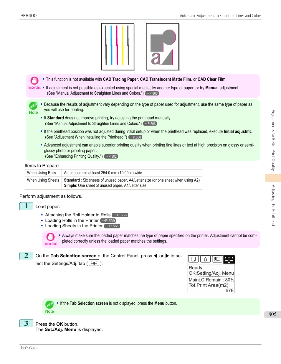 Canon imagePROGRAF iPF8400 User Manual | Page 805 / 1046