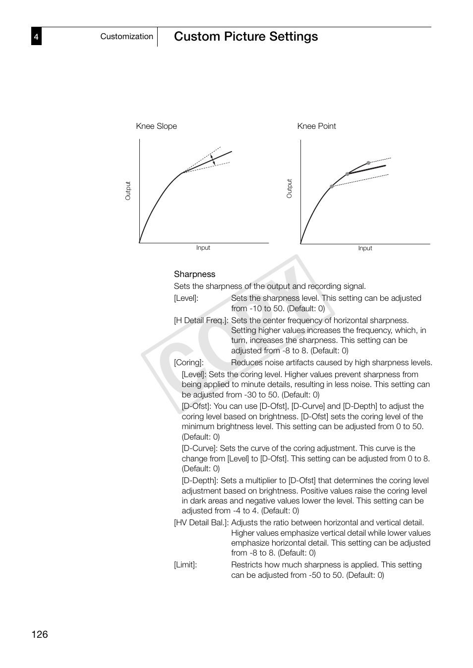 Cop y | Canon XF305 User Manual | Page 126 / 217