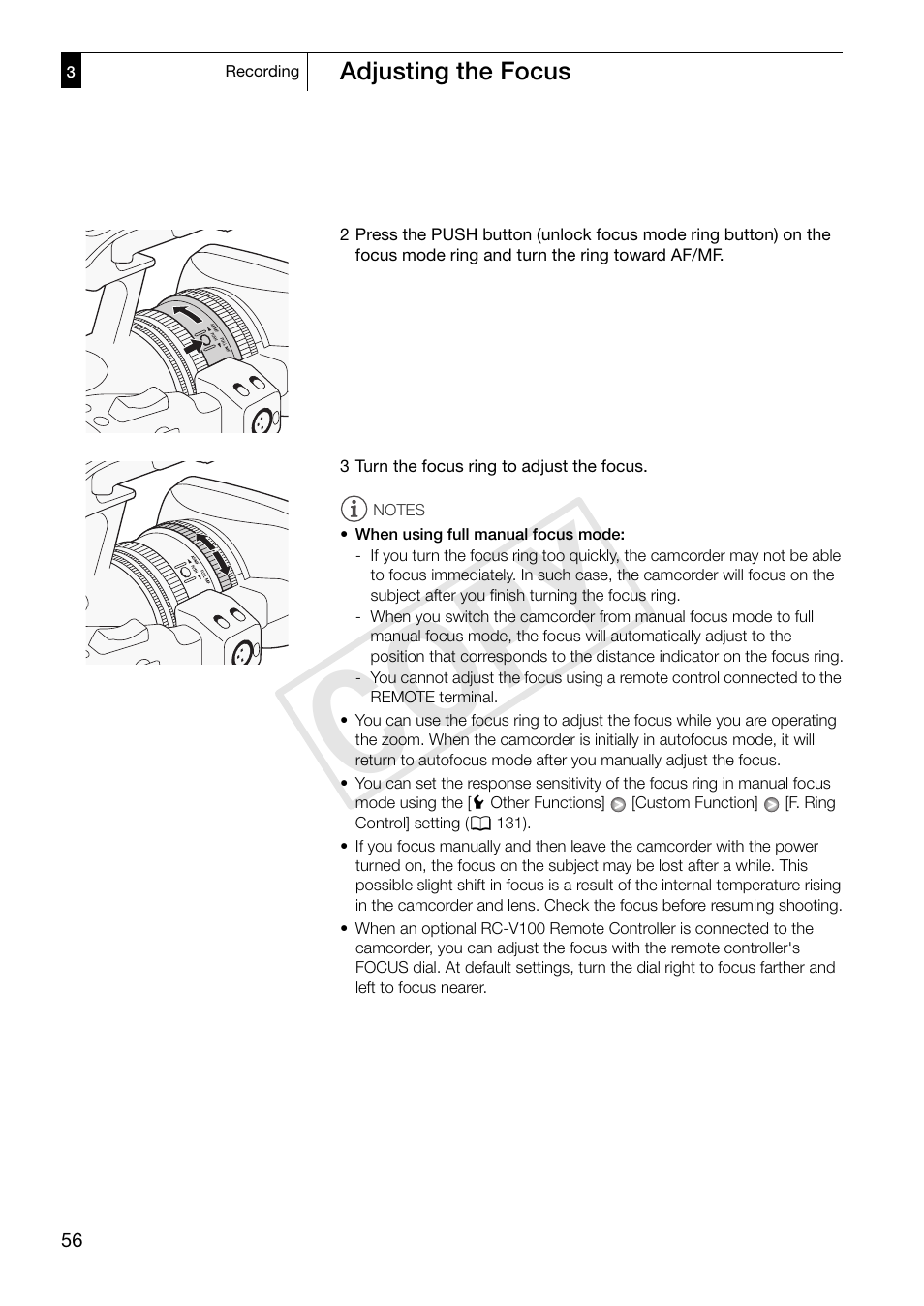 Cop y | Canon XF305 User Manual | Page 56 / 217