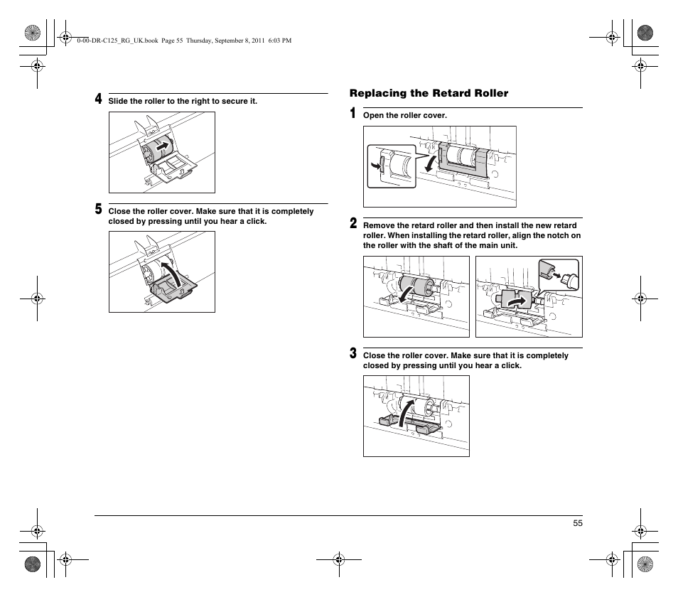 Canon imageFORMULA DR-C125 Document Scanner User Manual | Page 55 / 68