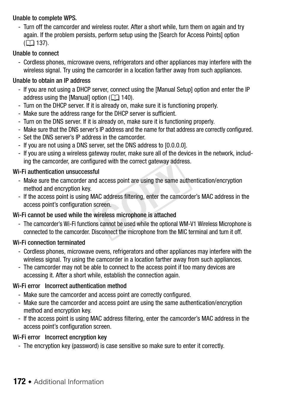 Cop y | Canon VIXIA HF R42 User Manual | Page 172 / 197