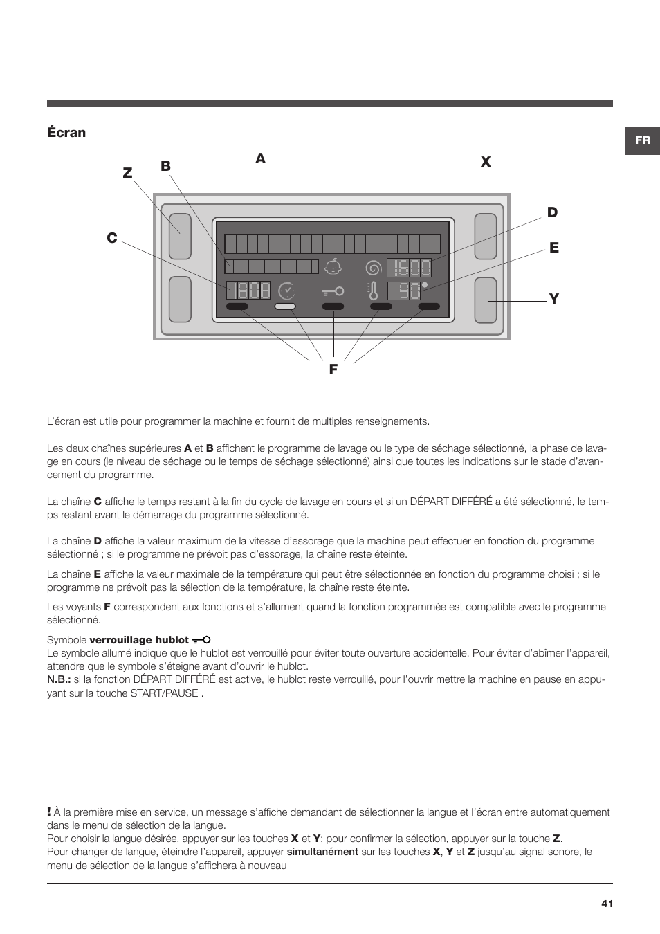 Hotpoint Ariston WDD 10760 User Manual | Page 41 / 48