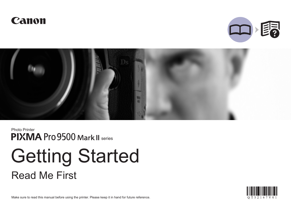 Canon PIXMA Pro9500 Mark II User Manual | 36 pages