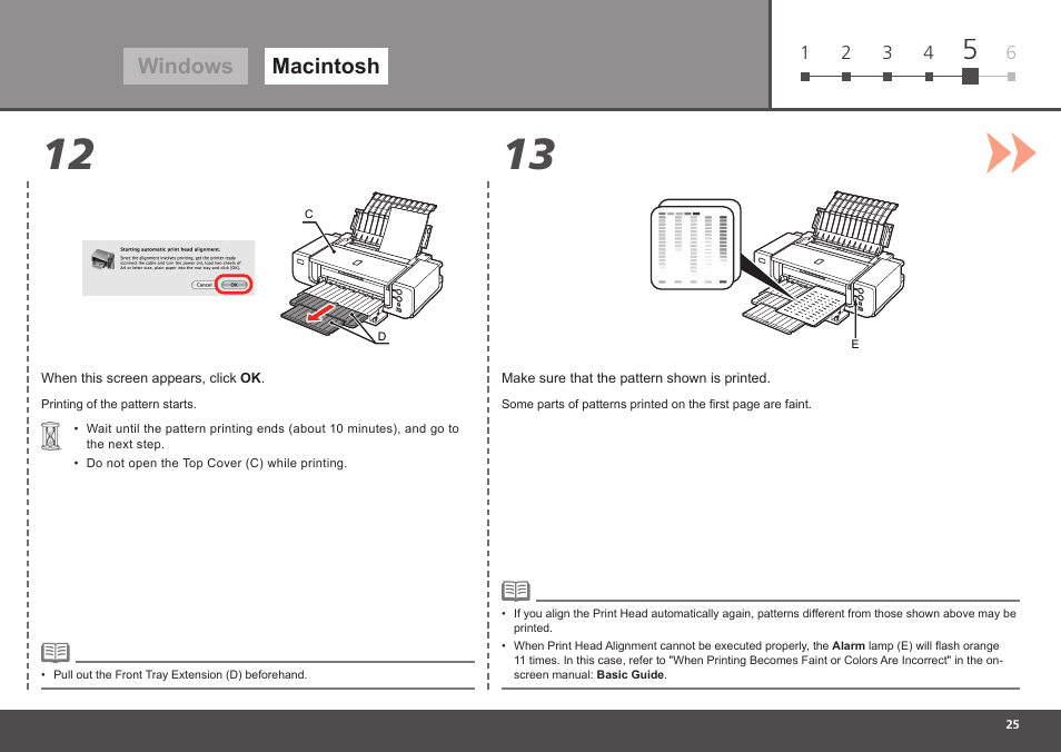 Windows macintosh | Canon PIXMA Pro9500 Mark II User Manual | Page 27 / 36