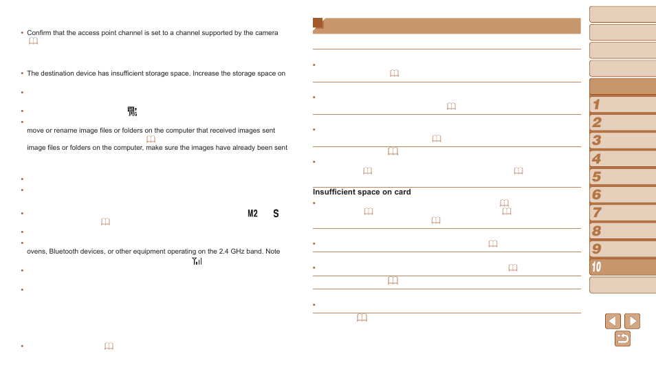 On-screen messages | Canon PowerShot S120 User Manual | Page 188 / 215