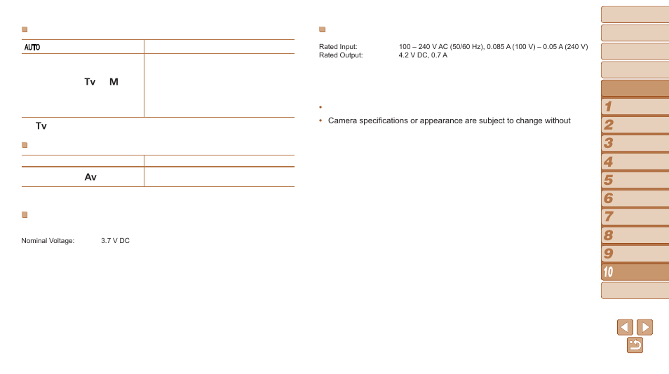 And “aperture | Canon PowerShot S120 User Manual | Page 207 / 215