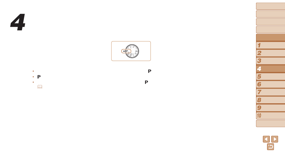 P mode, Mode, If no frames are displayed, if | Canon PowerShot S120 User Manual | Page 69 / 215