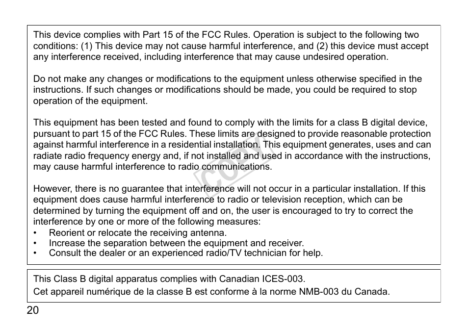 Cop y | Canon Speedlite 270EX User Manual | Page 22 / 76